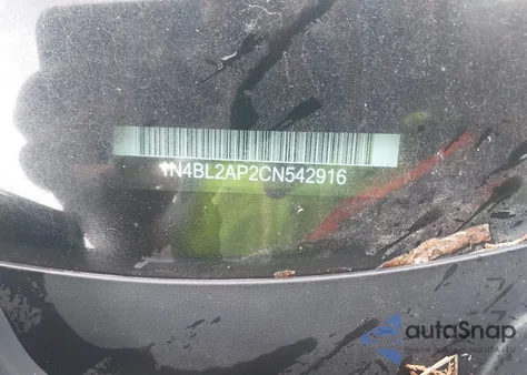 2012 Nissan Altima 3.5 Sr z USA, uszkodzony, nr VIN 1N4BL2AP2CN542916